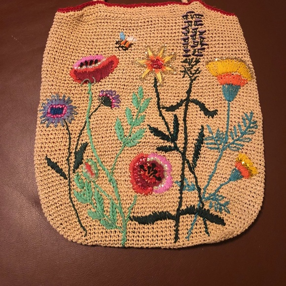 Vintage Petro Zillio Hand Sewn Embroidered Sequined Bag - Picture 2 of 11